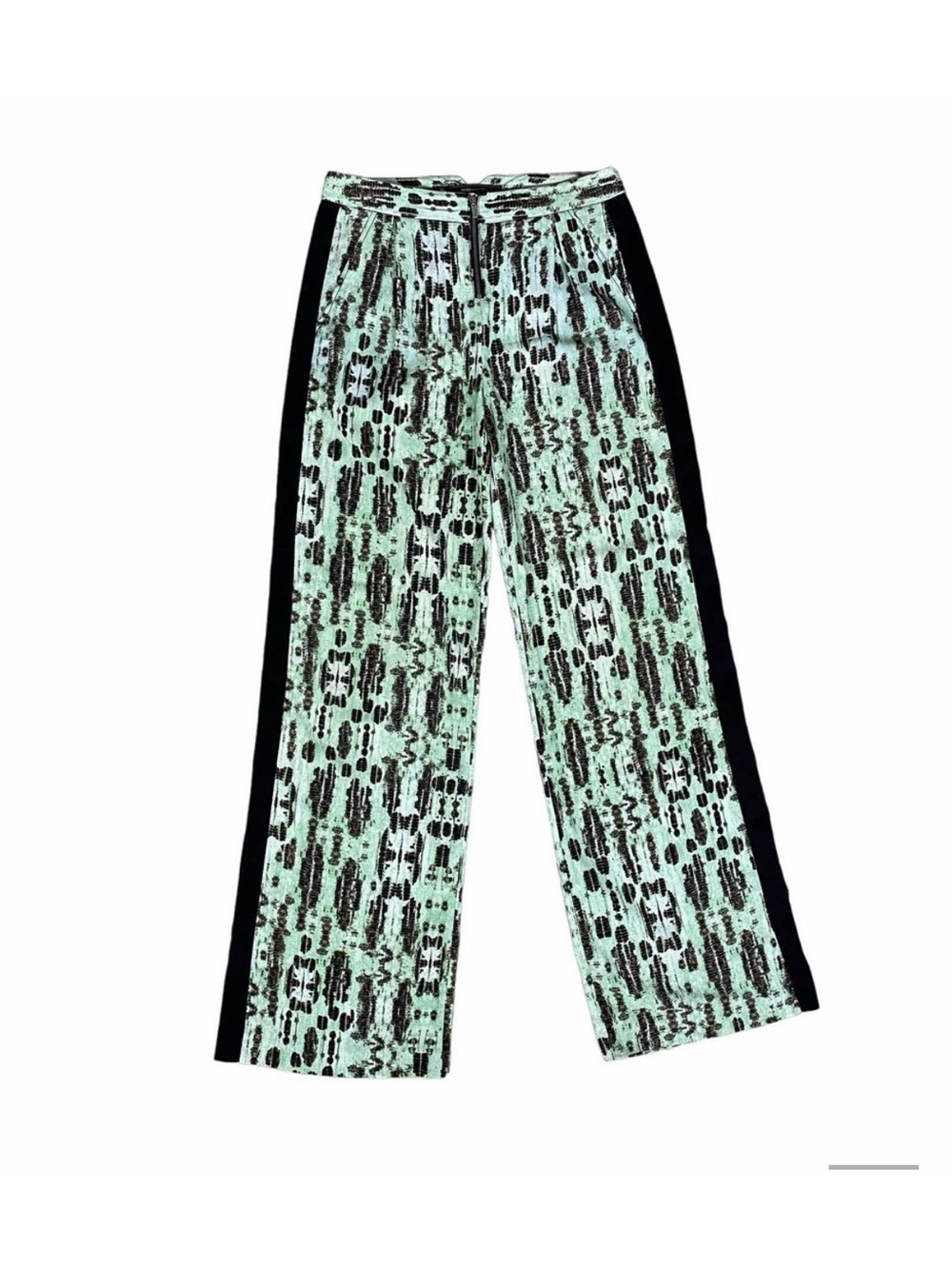 BCBG Max Azria Print Rasha Side Stripe Pant